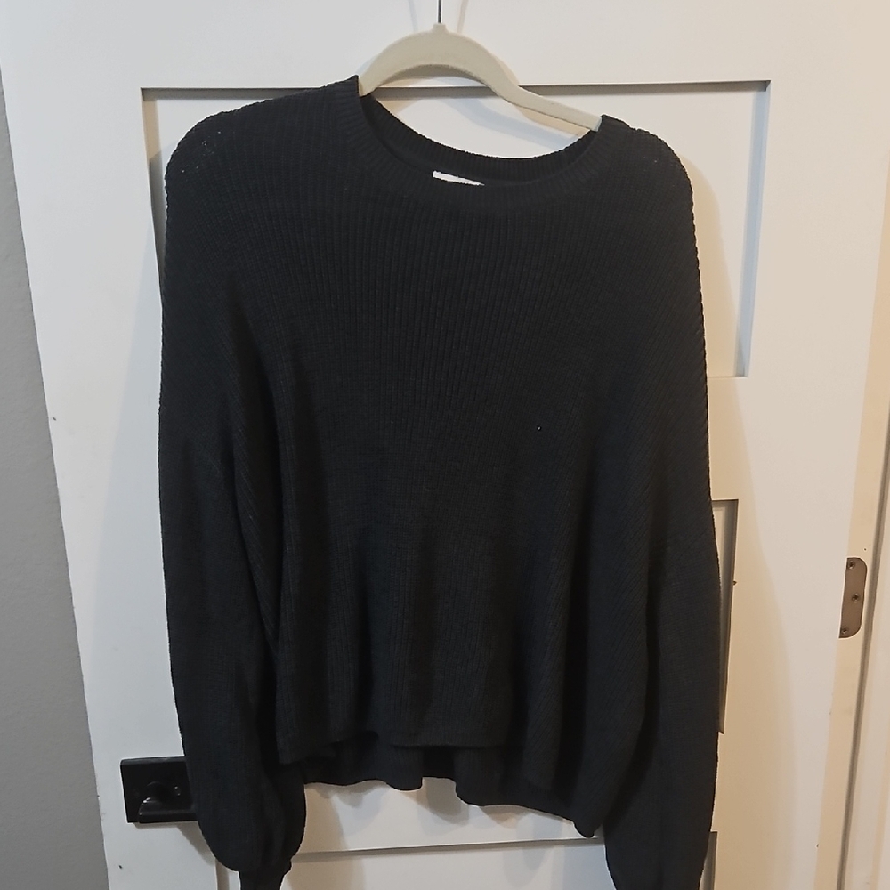 Gentle Fawn Black Crew Neck Sweater